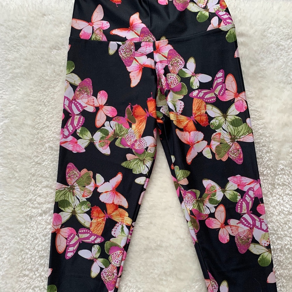 Onzie Flow Butterfly high rise Yoga Tights